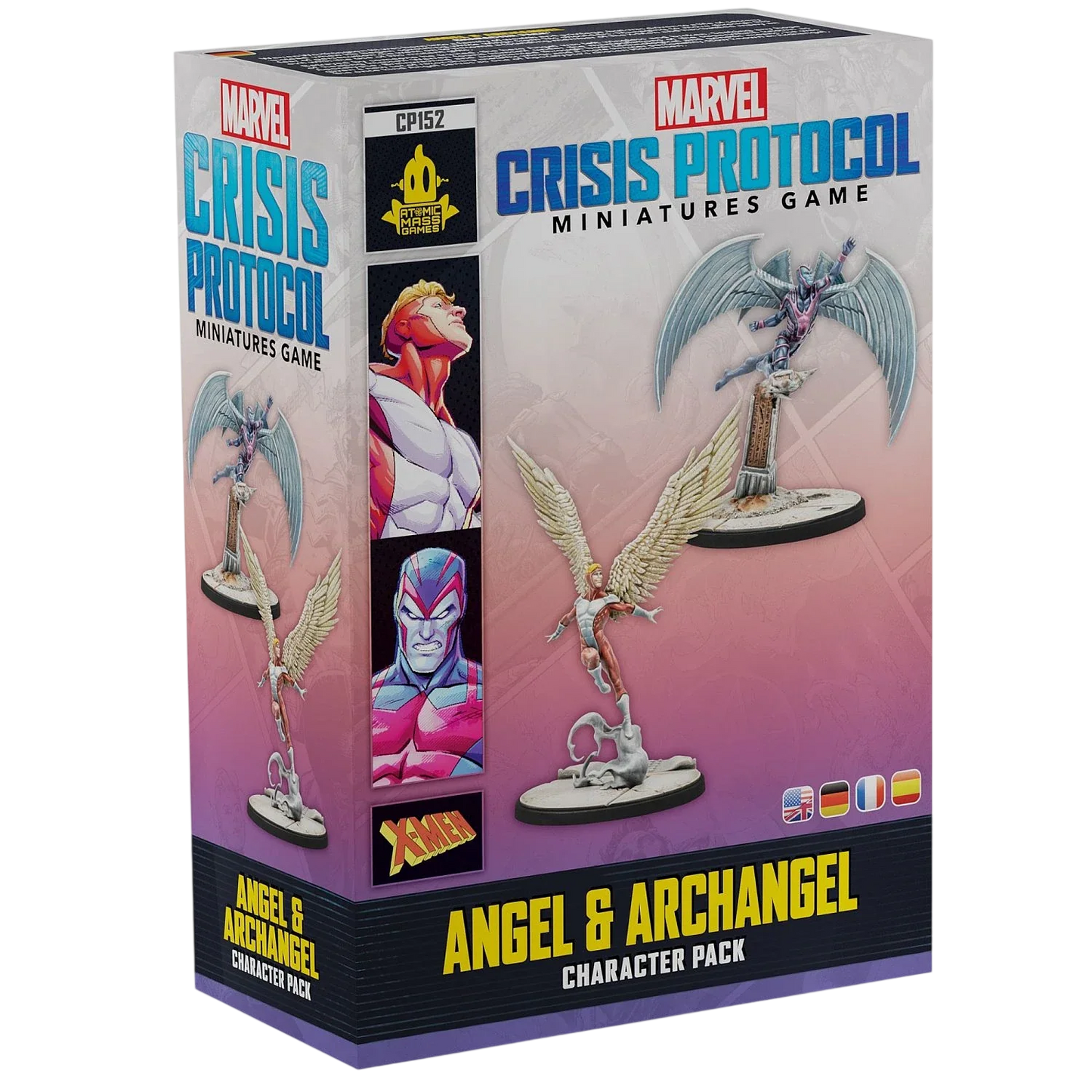 Marvel: Crisis Protocol - Angel & Archangel (Custom Painted) (Assembled)