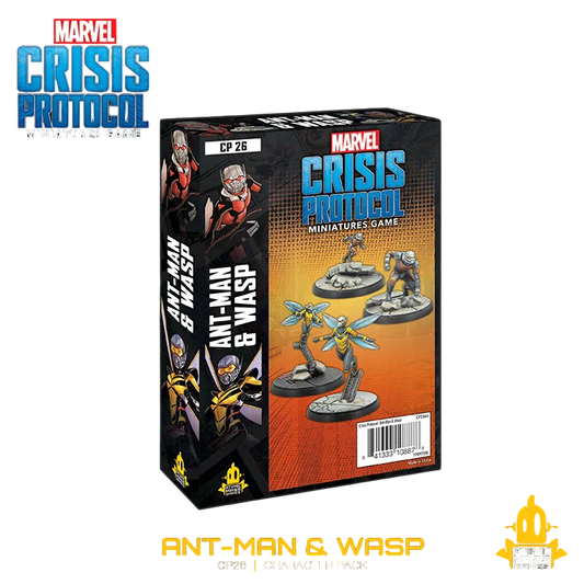 Marvel: Crisis Protocol - Ant-Man & Wasp (Unpainted) (Assembled)