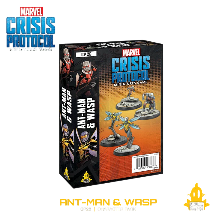 Marvel: Crisis Protocol - Ant-Man & Wasp (Custom Painted) (Assembled)