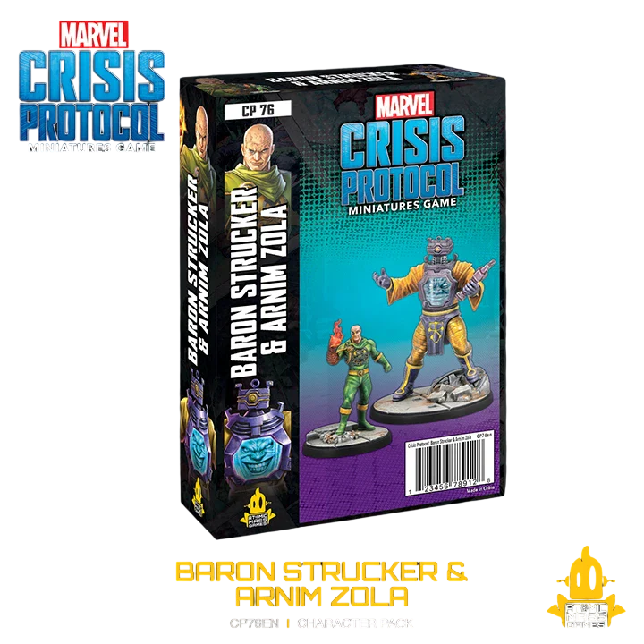 Marvel: Crisis Protocol - Baron Strucker & Arnim Zola (New on Sprue)