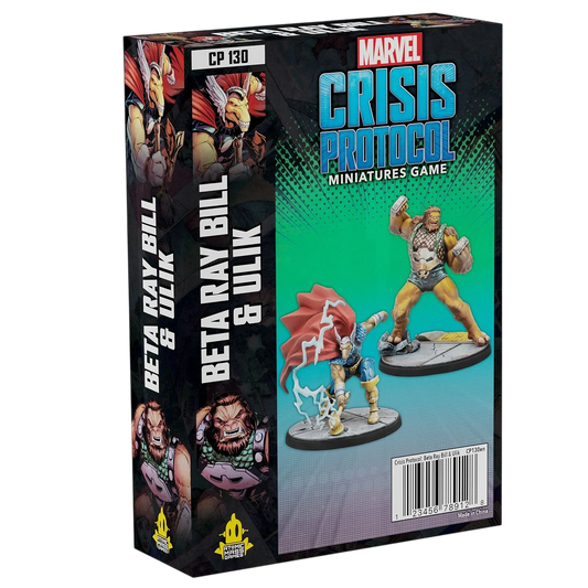 Marvel: Crisis Protocol - Beta Ray Bill & Ulik (Unpainted) (Assembled)