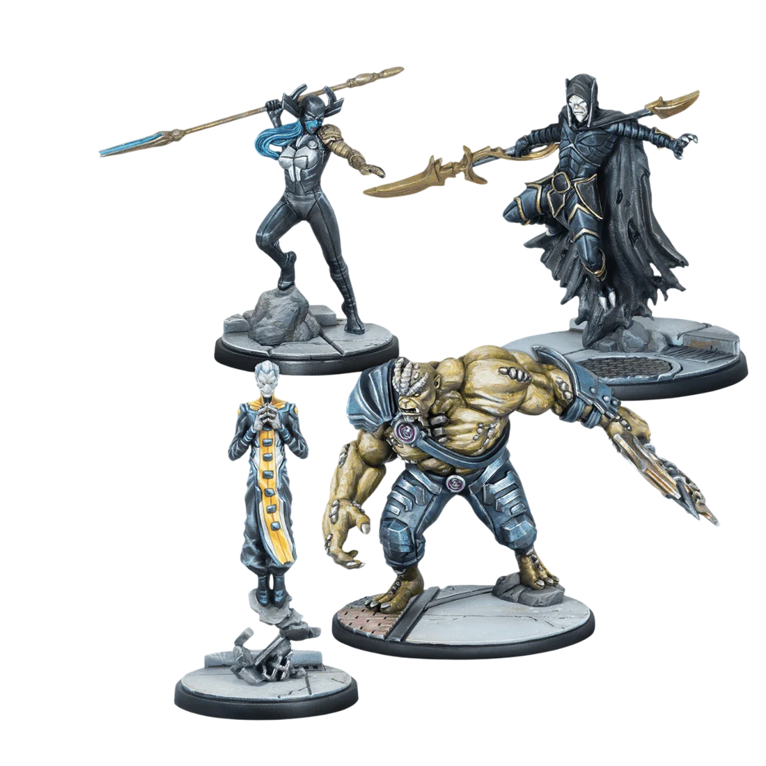 Marvel: Crisis Protocol - Black Order Affiliation Pack (Custom Painted) (Assembled)