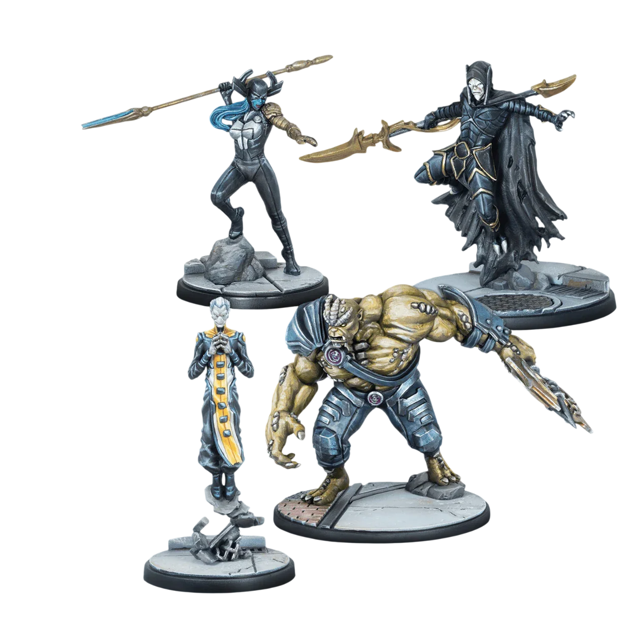 Marvel: Crisis Protocol - Black Order Affiliation Pack (Custom Painted) (Assembled)