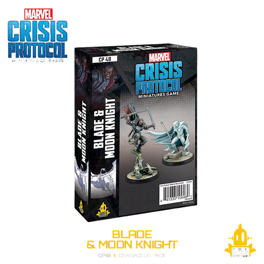 Marvel: Crisis Protocol - Blade & Moon Knight (New on Sprue)