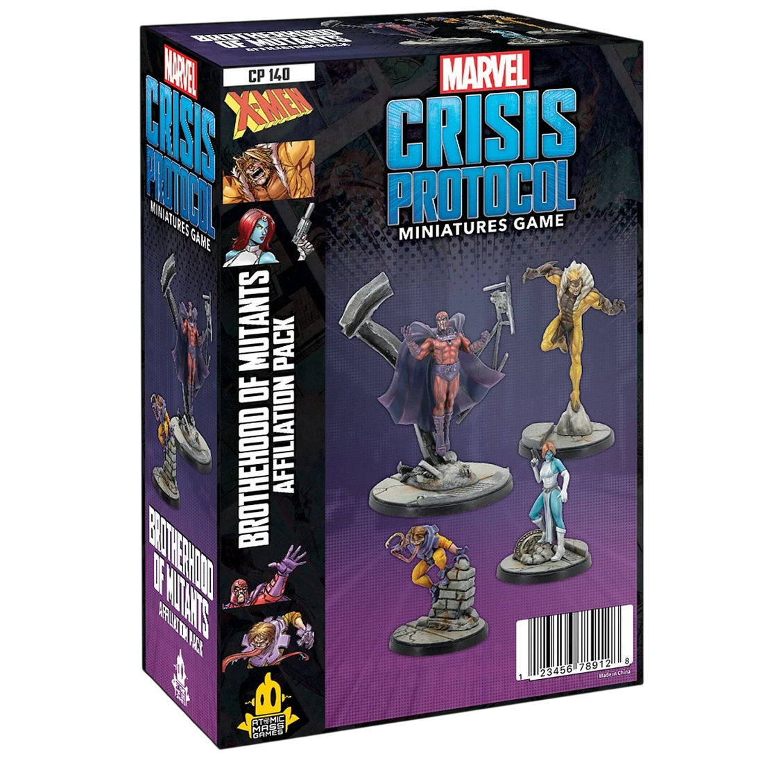 Marvel: Crisis Protocol - Brotherhood of Mutants Affiliation Pack (New on Sprue)