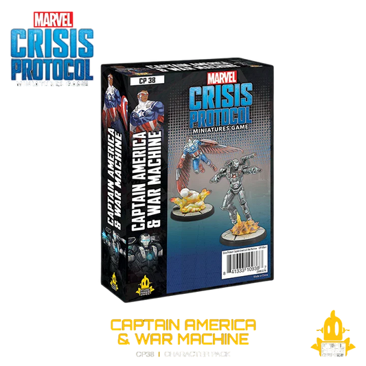 Marvel: Crisis Protocol - Captain America & War Machine (New in Box)