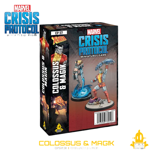 Marvel: Crisis Protocol - Colossus & Magik (Custom Painted) (Assembled)