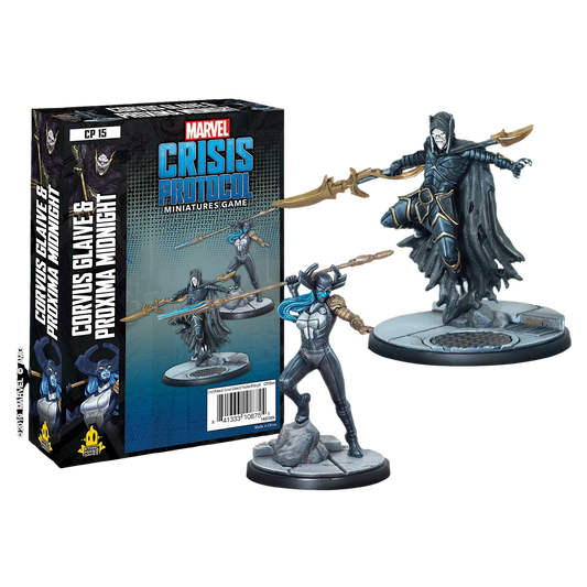 Marvel: Crisis Protocol - Corvus Glaive & Proxima Midnight (New on Sprue)