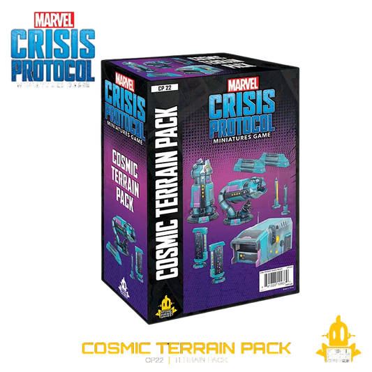 Marvel: Crisis Protocol - Cosmic Terrain Pack (Custom Painted) (Assembled)
