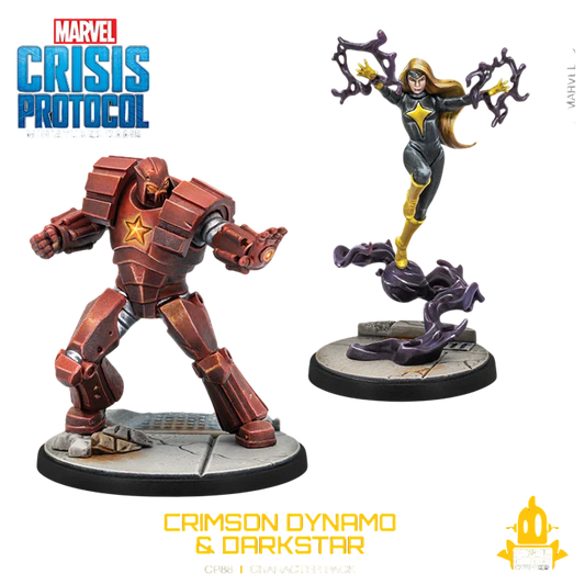 Marvel: Crisis Protocol - Crimson Dynamo & Dark Star Character Pack (New on Sprue)