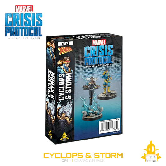 Marvel: Crisis Protocol - Cyclops & Storm (New on Sprue)