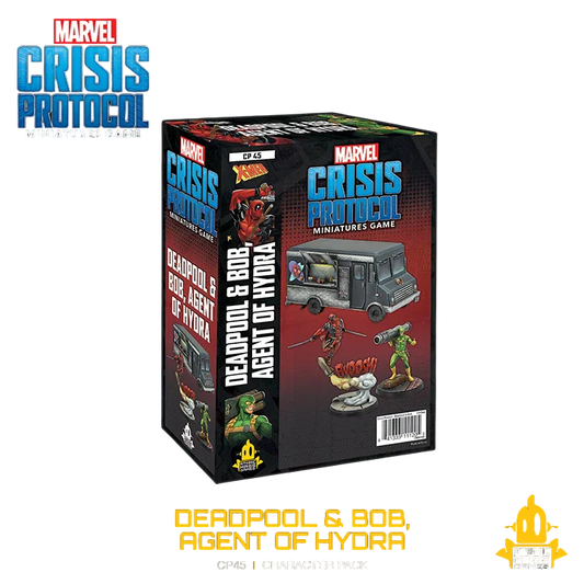 Marvel: Crisis Protocol - Deadpool & Bob, Agent of Hydra (Unpainted) (Assembled)