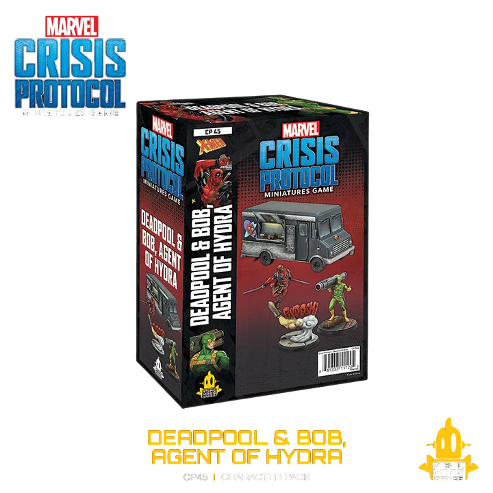 Marvel: Crisis Protocol - Deadpool & Bob, Agent of Hydra (New in Box)