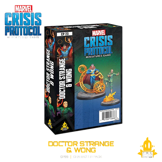 Marvel: Crisis Protocol - Doctor Strange & Wong (Custom Painted) (Assembled)