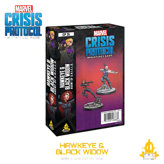 Marvel: Crisis Protocol - Hawkeye & Black Widow Agent of S.H.I.E.L.D (New in Box)