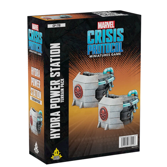 Marvel: Crisis Protocol - Hydra Power Station Terrain Pack (New on Sprue)