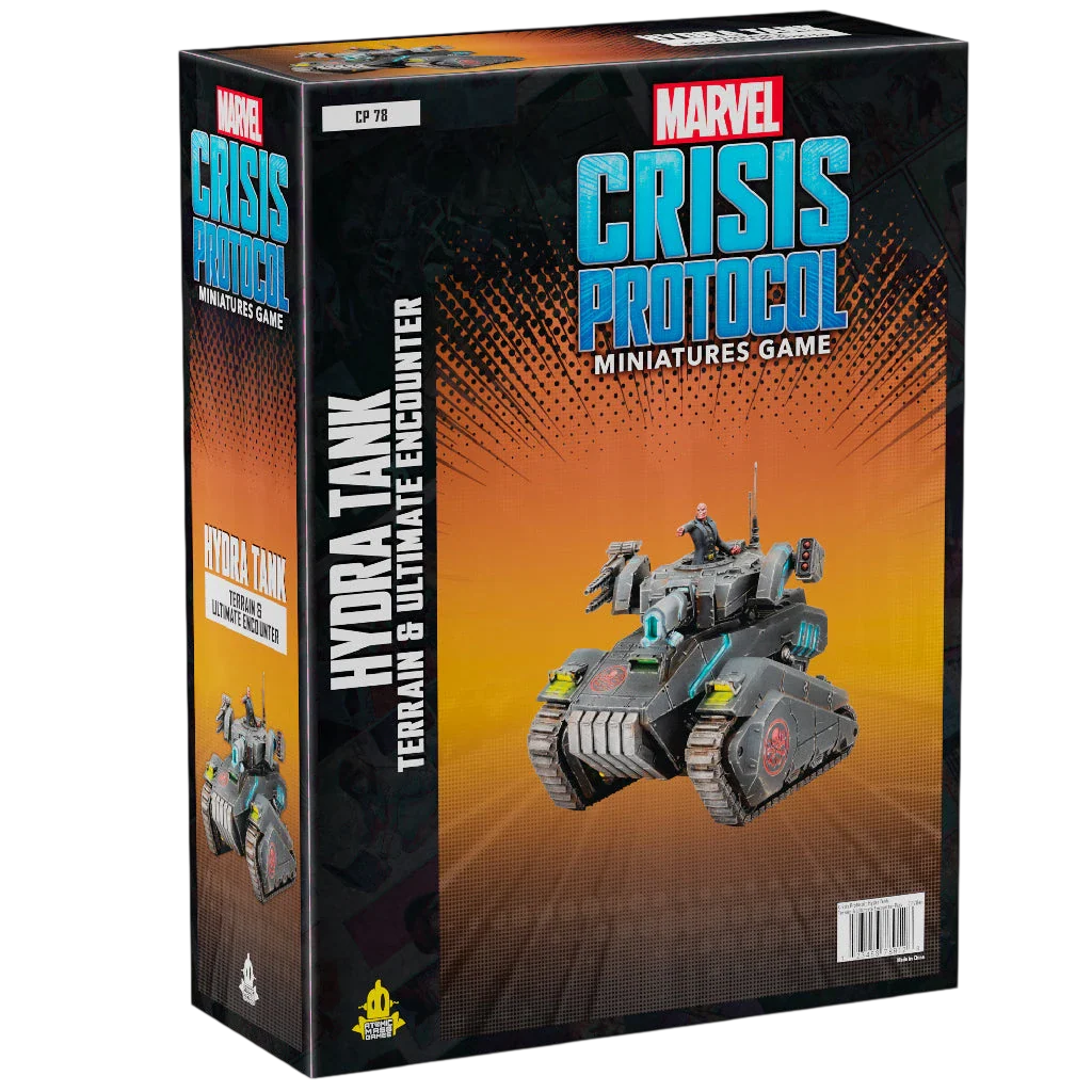 Marvel: Crisis Protocol - Hydra Tank Terrain & Ultimate Encounter (Custom Painted) (Assembled)