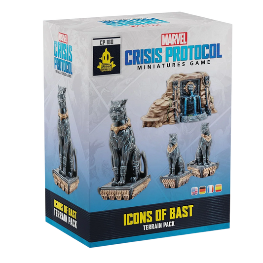 Marvel: Crisis Protocol - Icons of Bast Terrain Pack (New in Box)