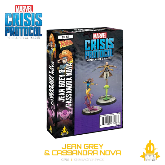 Marvel: Crisis Protocol - Jean Grey & Cassandra Nova (Custom Painted) (Assembled)
