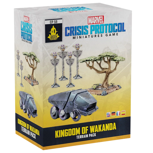 Marvel: Crisis Protocol - Kingdom of Wakanda Terrain Pack (New on Sprue)