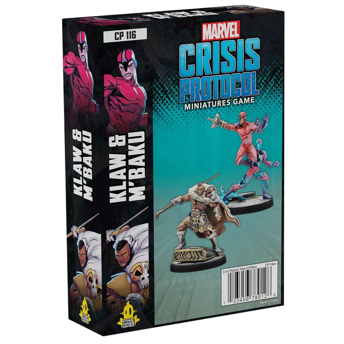 Marvel: Crisis Protocol - Klaw & M'Baku (New on Sprue)