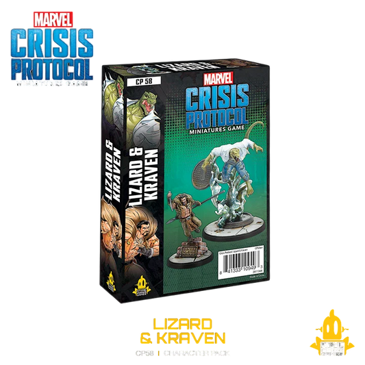 Marvel: Crisis Protocol - Lizard & Kraven (New on Sprue)