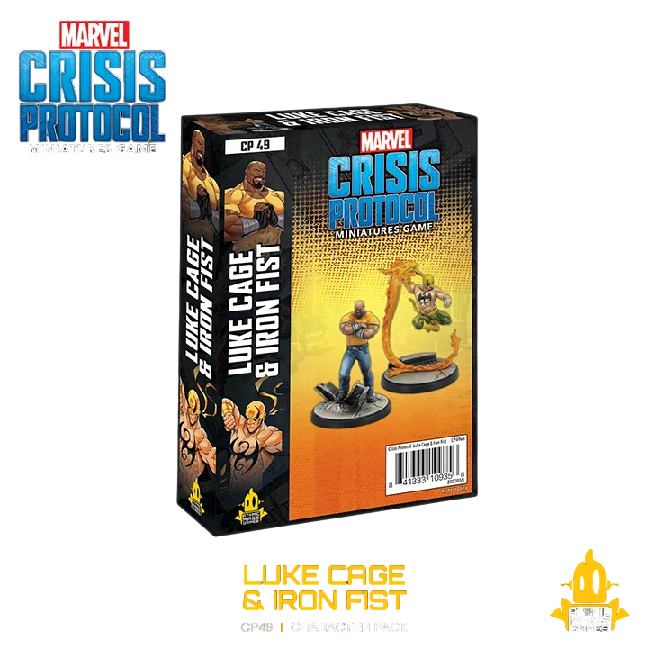 Marvel: Crisis Protocol - Luke Cage & Iron Fist (Custom Painted) (Assembled)