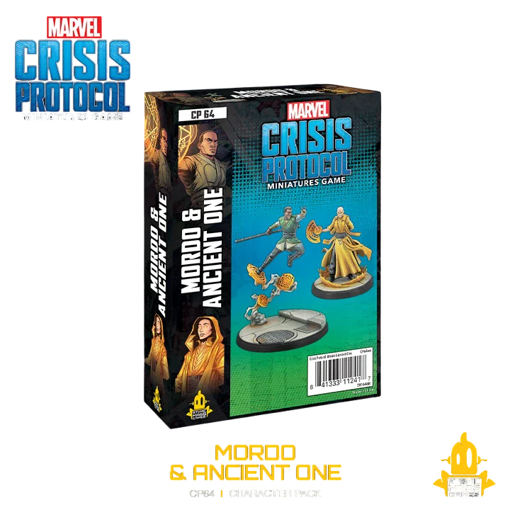 Marvel: Crisis Protocol - Mordo & Ancient One (Custom Painted) (Assembled)