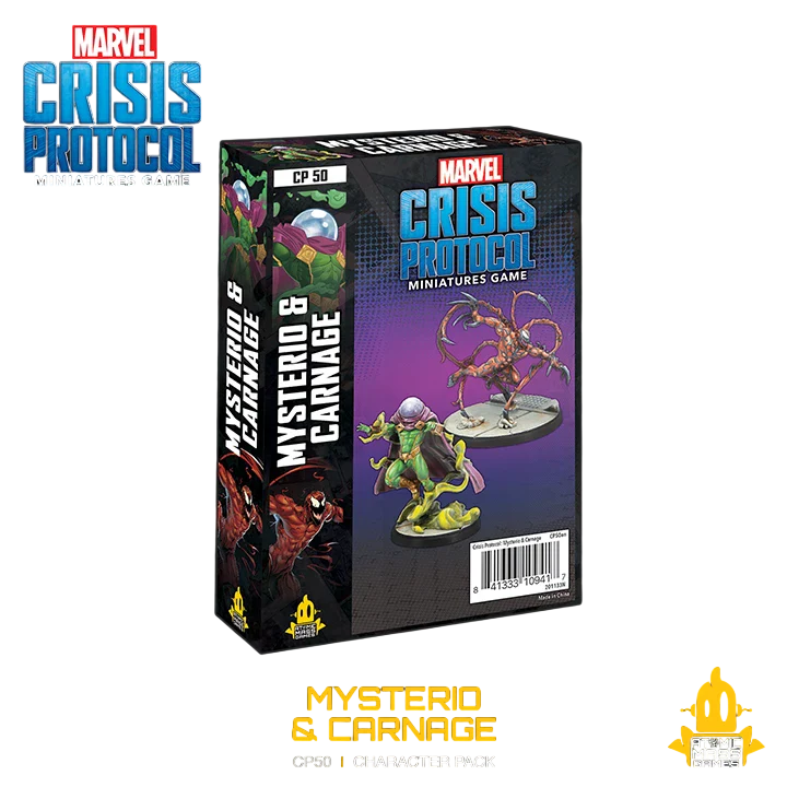 Marvel: Crisis Protocol - Mysterio & Carnage (New on Sprue)