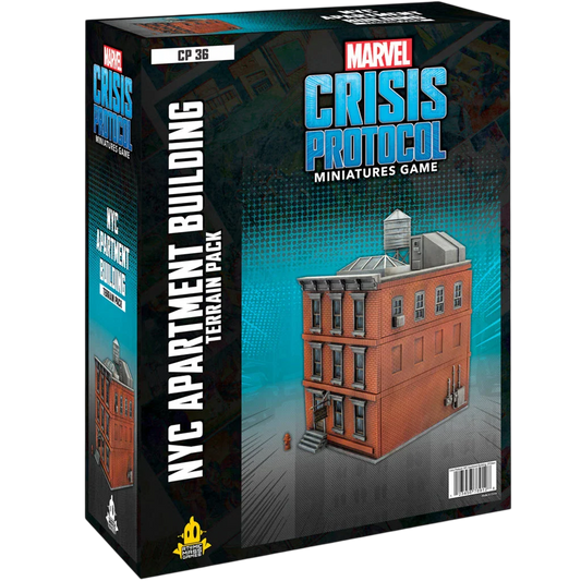 Marvel: Crisis Protocol - NYC Terrain Pack (Unpainted) (Assembled)