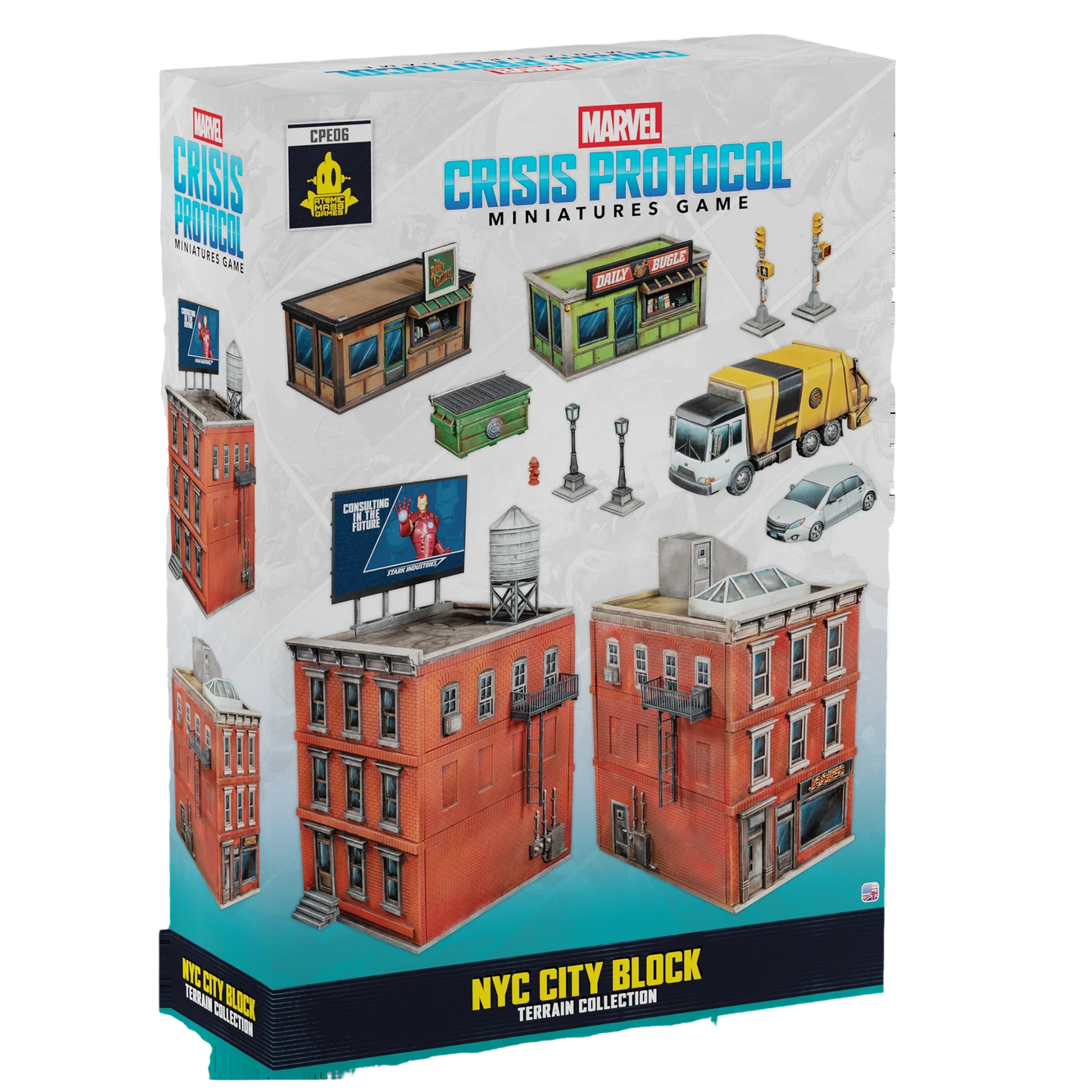 Marvel: Crisis Protocol - NYC City Block Terrain Collection (New in Box)