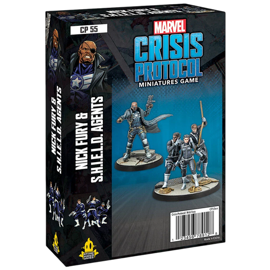 Marvel: Crisis Protocol - Nick Fury & S.H.I.E.L.D. Agents (New on Sprue)