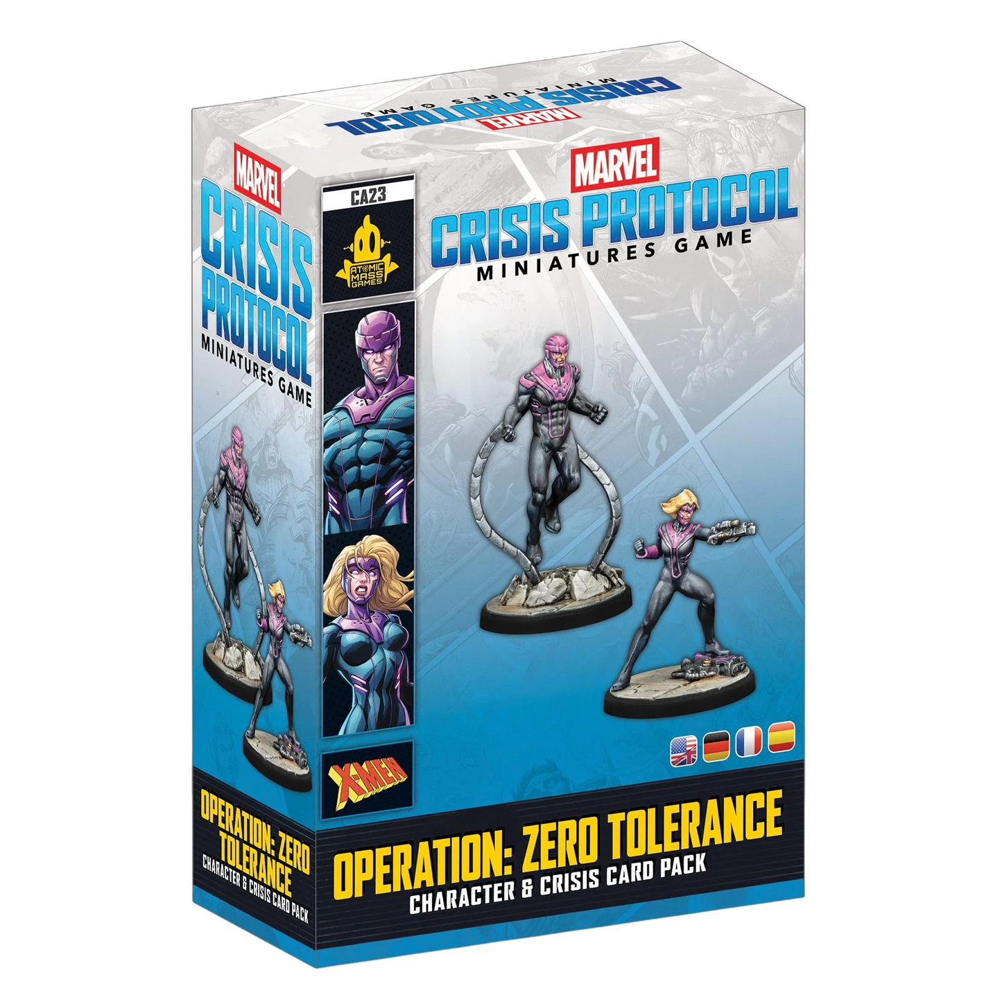 Marvel: Crisis Protocol - Operation: Zero Tolerance Character & Crisis Card Pack (New on Sprue)