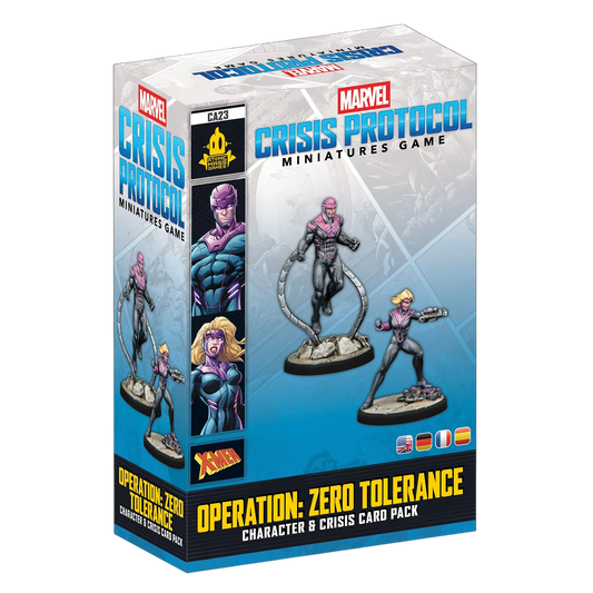 Marvel: Crisis Protocol - Operation: Zero Tolerance Character & Crisis Card Pack (New in Box)