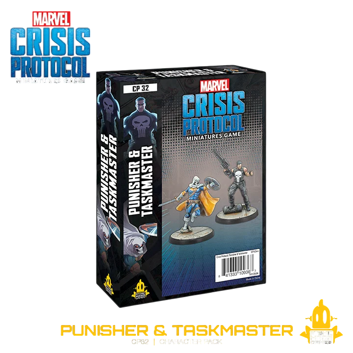 Marvel: Crisis Protocol - Punisher & Taskmaster (Custom Painted) (Assembled)