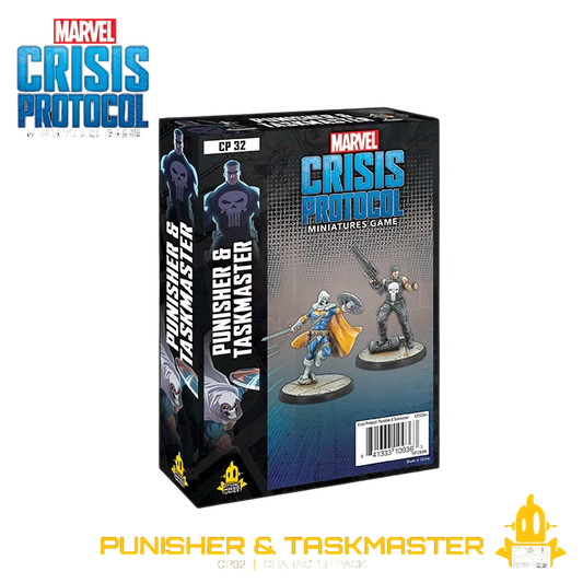 Marvel: Crisis Protocol - Punisher & Taskmaster (Custom Painted) (Assembled)
