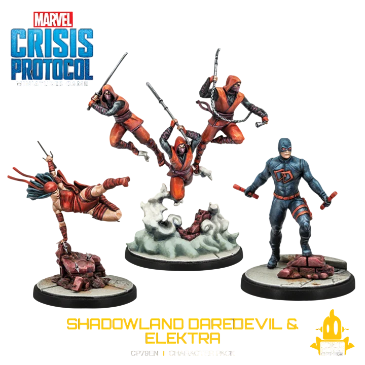 Marvel: Crisis Protocol - Shadowland Daredevil & Elektra (New in Box)
