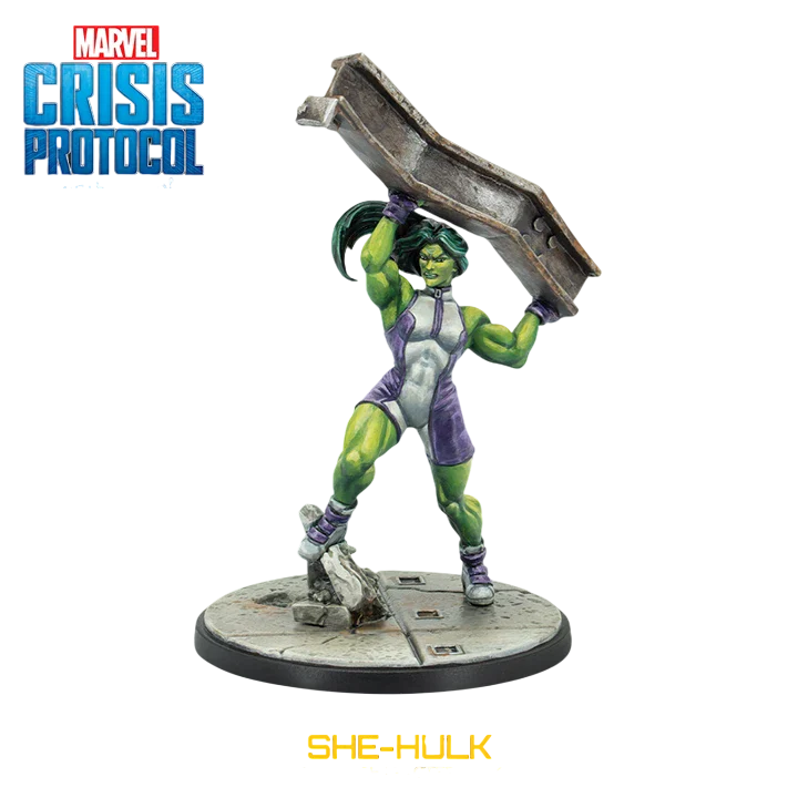 Marvel: Crisis Protocol - She-Hulk (New on Sprue)