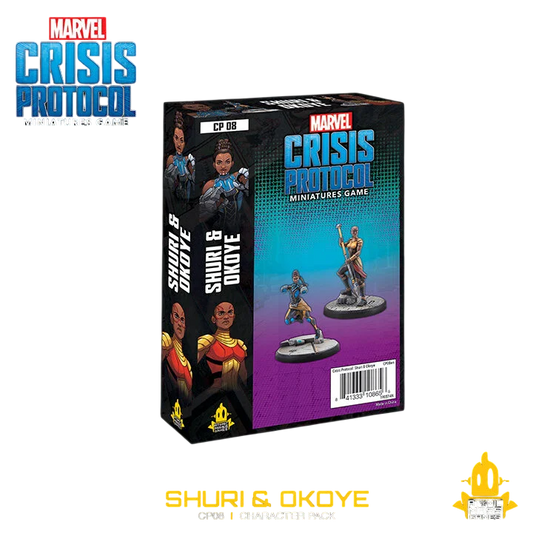 Marvel: Crisis Protocol - Shuri & Okoye (New on Sprue)