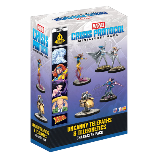 Marvel: Crisis Protocol - Uncanny Telepaths & Telekinetics (New on Sprue)