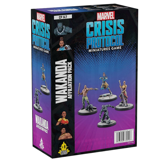 Marvel: Crisis Protocol - Wakanda Affiliation Pack (Unpainted) (Assembled)