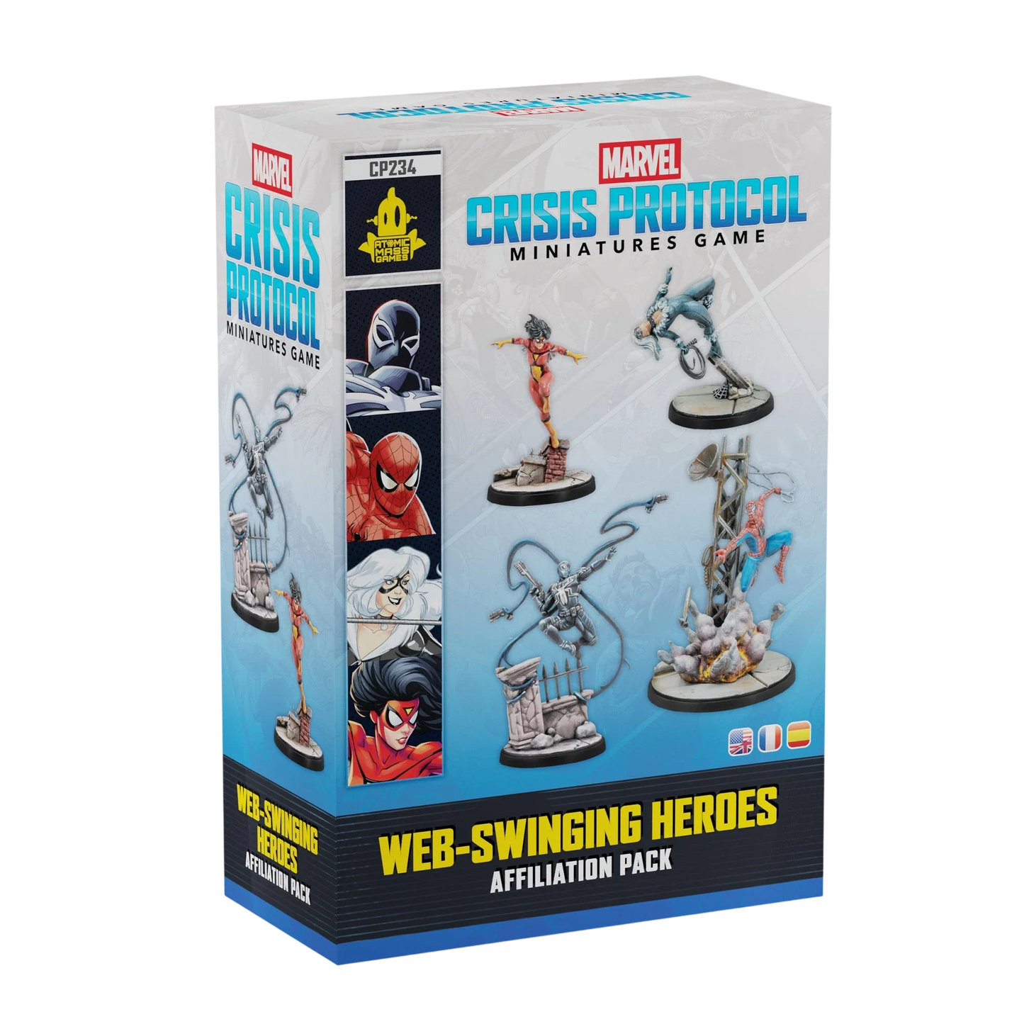 Marvel: Crisis Protocol - Web-Swinging Heroes (New on Sprue)