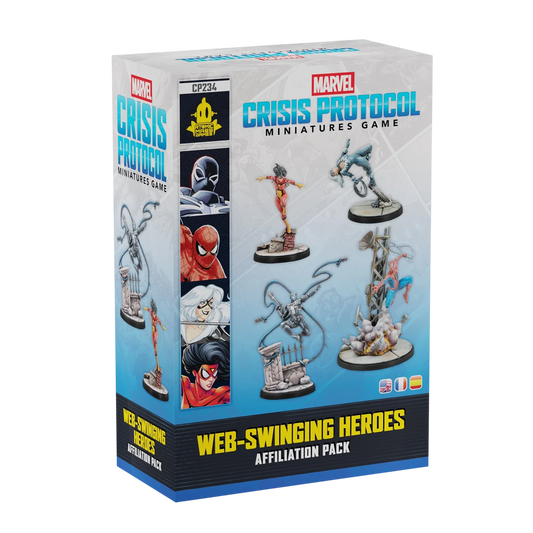 Marvel: Crisis Protocol - Web-Swinging Heroes (New on Sprue)