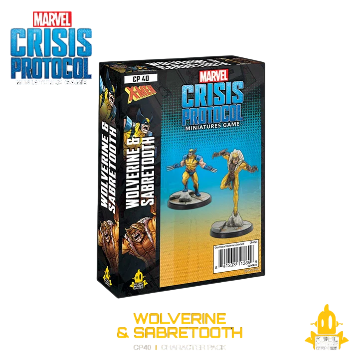 Marvel: Crisis Protocol - Wolverine & Sabertooth (New in Box)