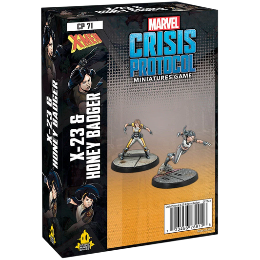 X-23 & Honey Badger (Unpainted) (Assembled)