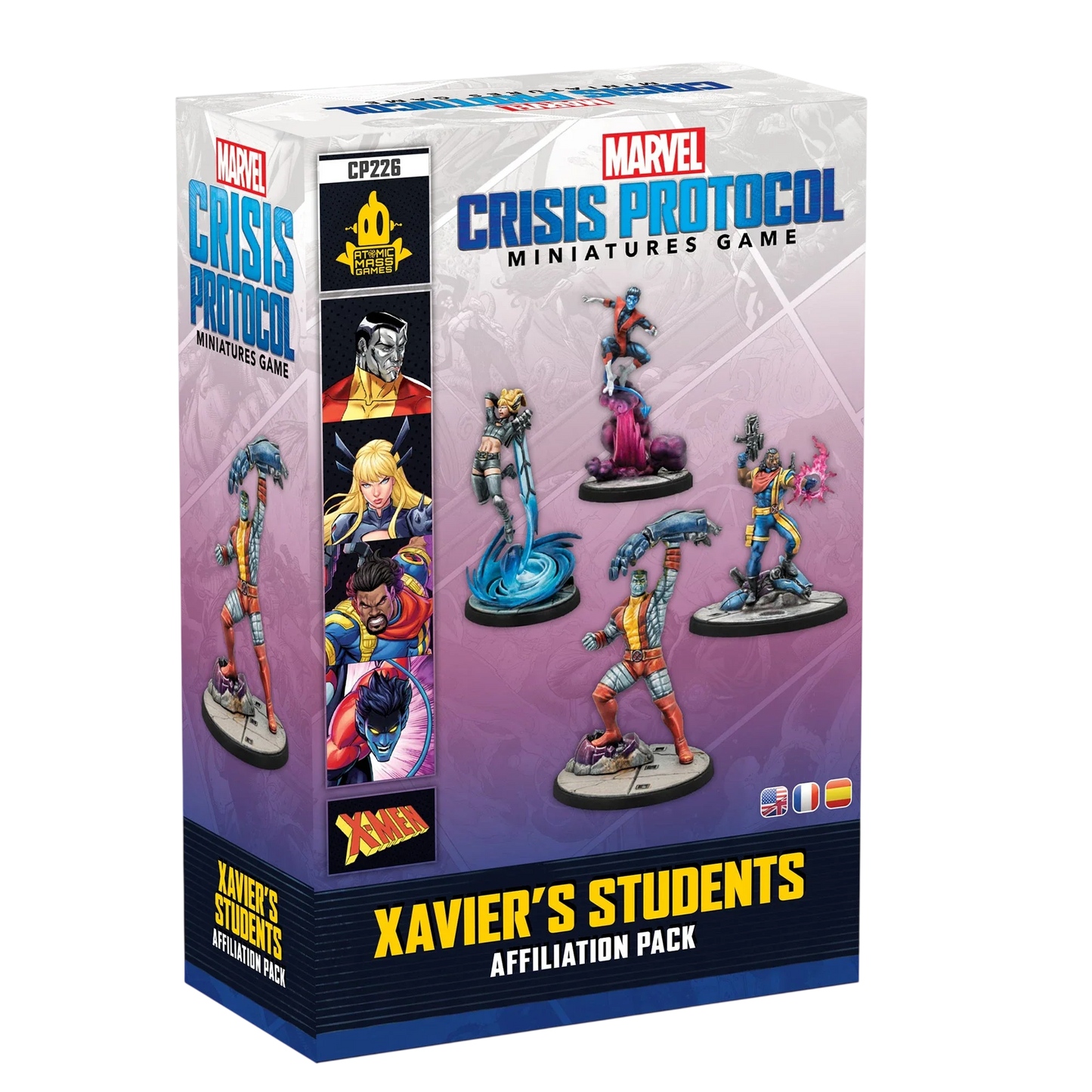 Marvel: Crisis Protocol - Xavier's Students Affiliation Pack (Custom Painted) (Assembled)