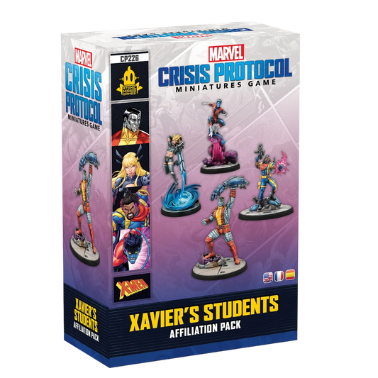 Marvel: Crisis Protocol - Xavier's Students Affiliation Pack (Custom Painted) (Assembled)