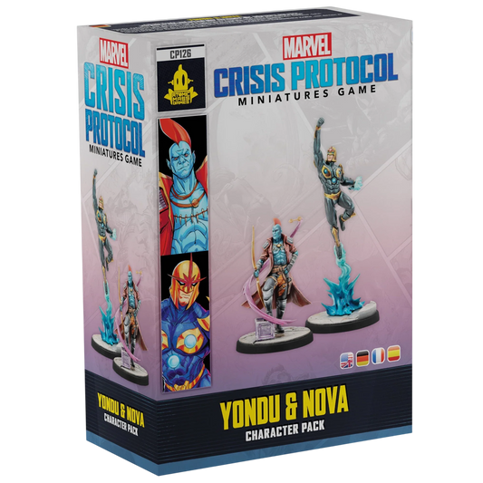 Marvel: Crisis Protocol - Yondu & Nova (Unpainted) (Assembled)