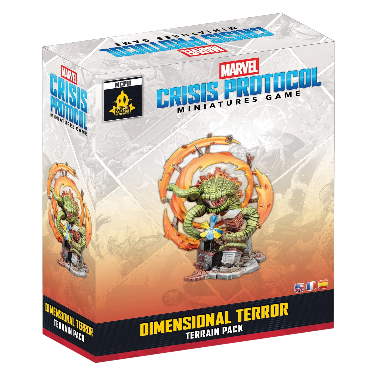 Marvel: Crisis Protocol: Dimensional Terror Terrain Pack (Unpainted) (Assembled)