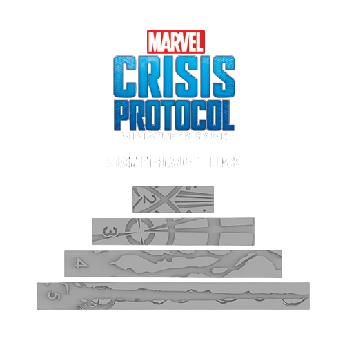 Marvel Crisis Protocol: Measurement Tools (New in Box)